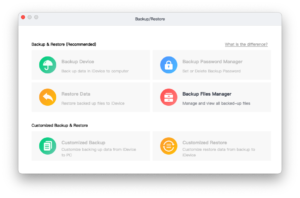 Backup and Restore Your iPhone/iPad with 3uTools